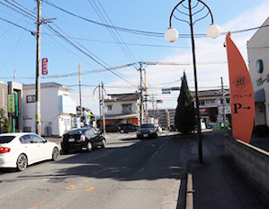 熊本インター、ゆめタウンサンピアン方面からお越しの方の道順３